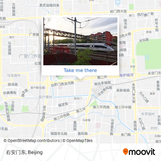 右安门东 map