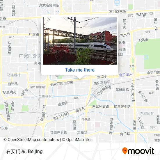 右安门东 map