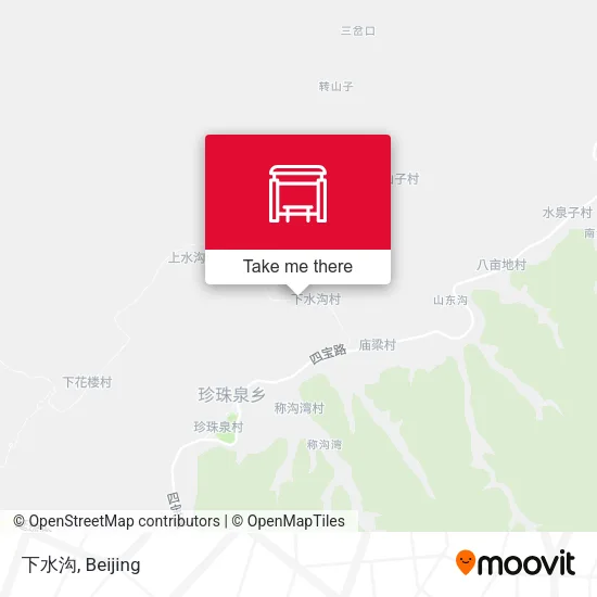 下水沟 map