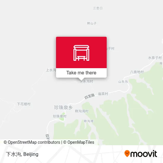 下水沟 map
