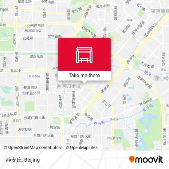 静安庄 map