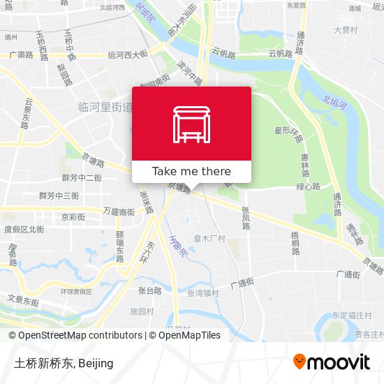 土桥新桥东 map