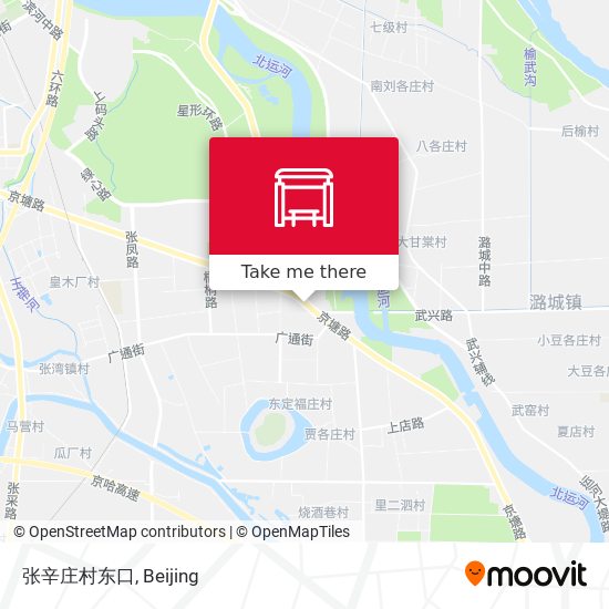 张辛庄村东口 map