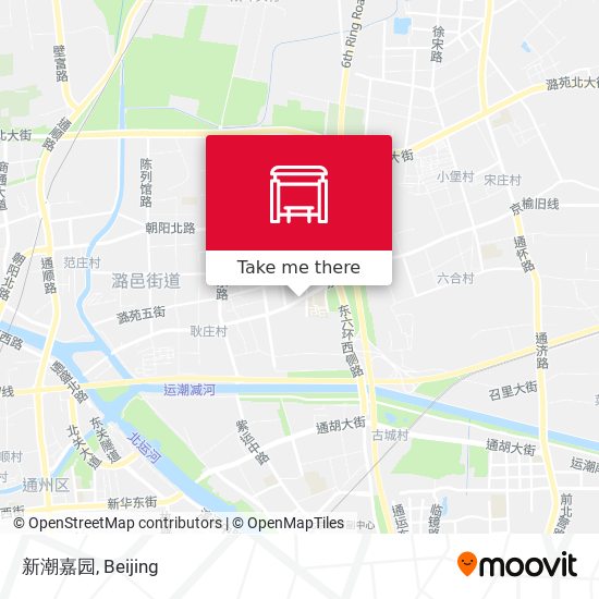 新潮嘉园 map