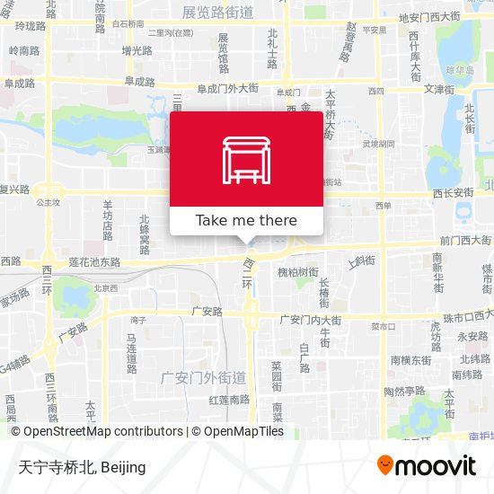 天宁寺桥北 map