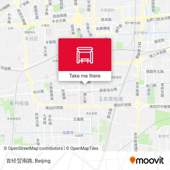 首经贸南路 map
