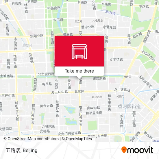 五路居 map