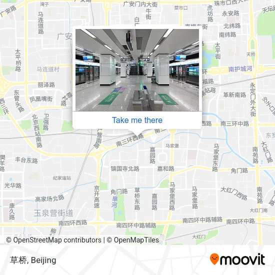 草桥 map