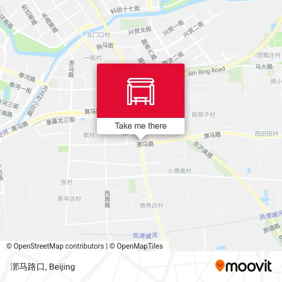 漷马路口 map