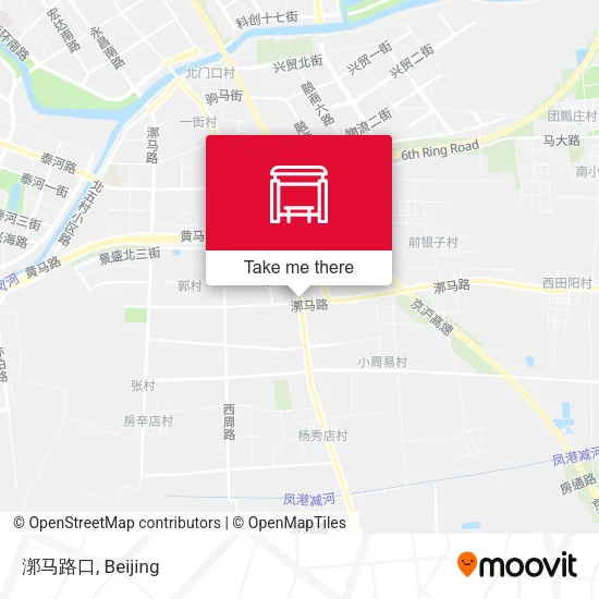漷马路口 map