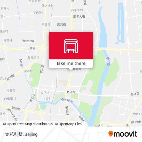 龙苑别墅 map