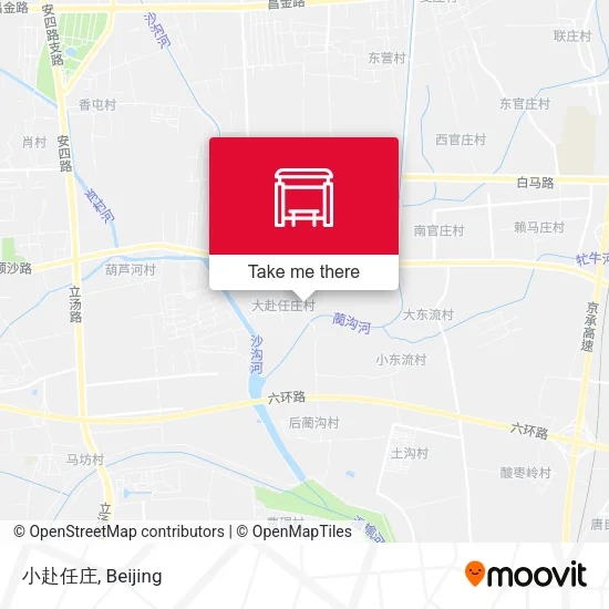 小赴任庄 map
