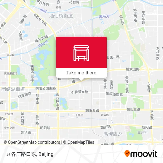 豆各庄路口东 map