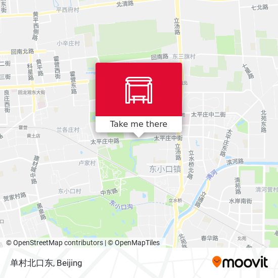 单村北口东 map