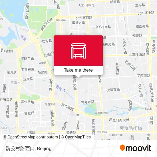 魏公村路西口 map