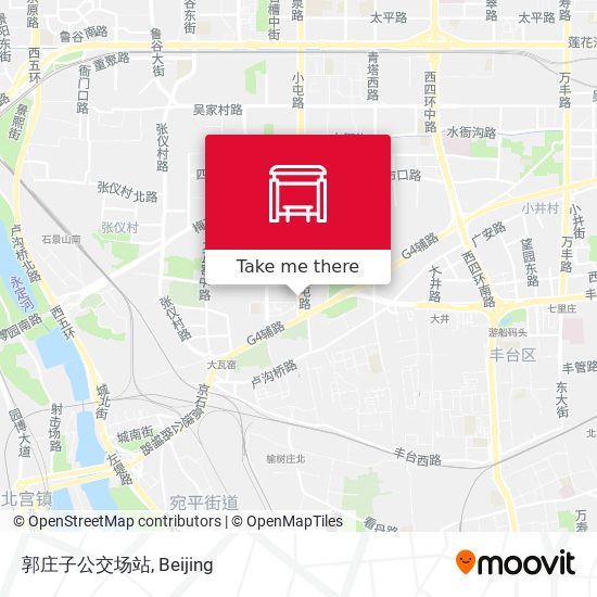 郭庄子公交场站 map