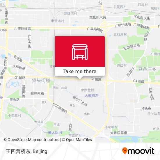 王四营桥东 map
