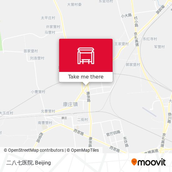 二八七医院 map