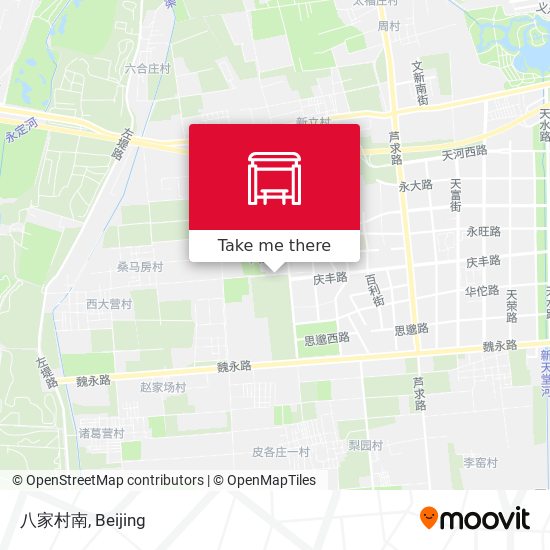 八家村南 map