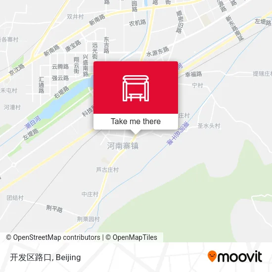 开发区路口 map