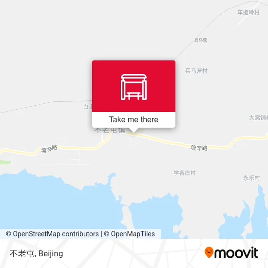 不老屯 map