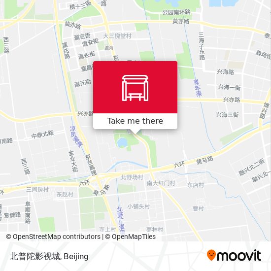 北普陀影视城 map