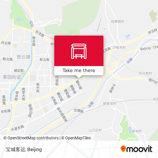 宝城客运 map