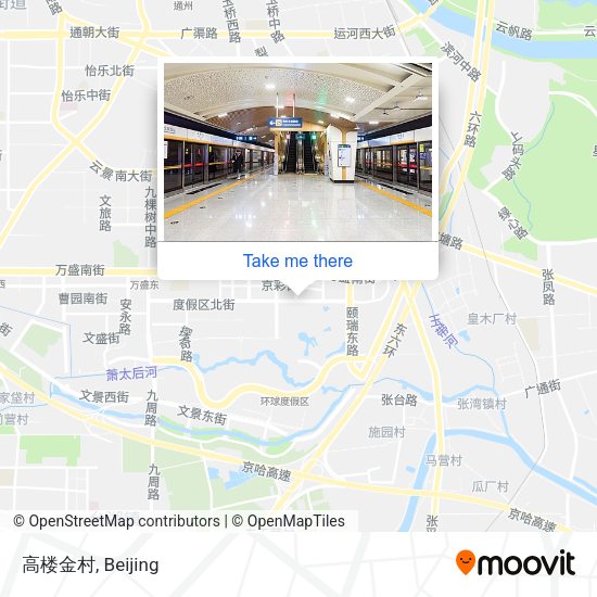 高楼金村 map