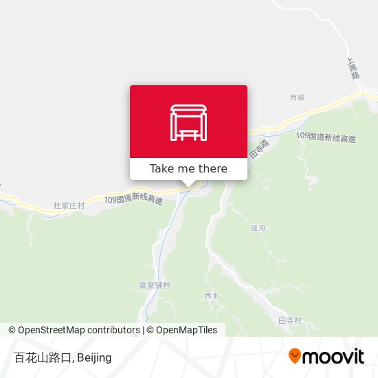 百花山路口 map