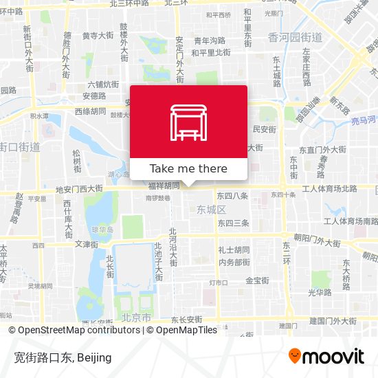 宽街路口东 map