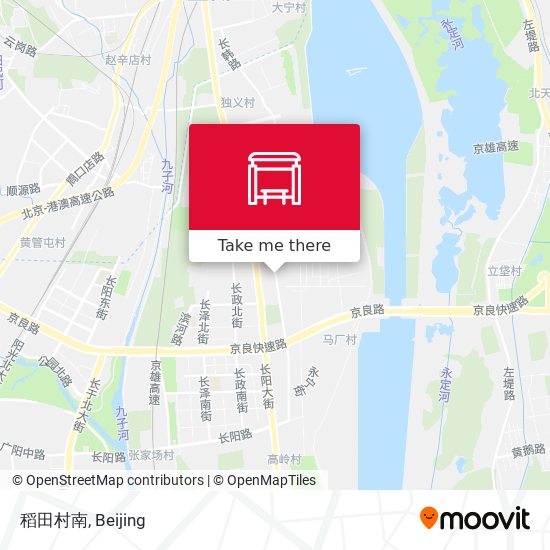 稻田村南 map