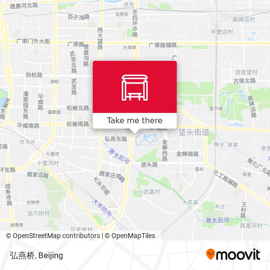 弘燕桥 map