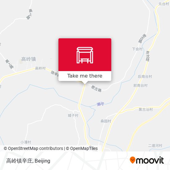 高岭镇辛庄 map