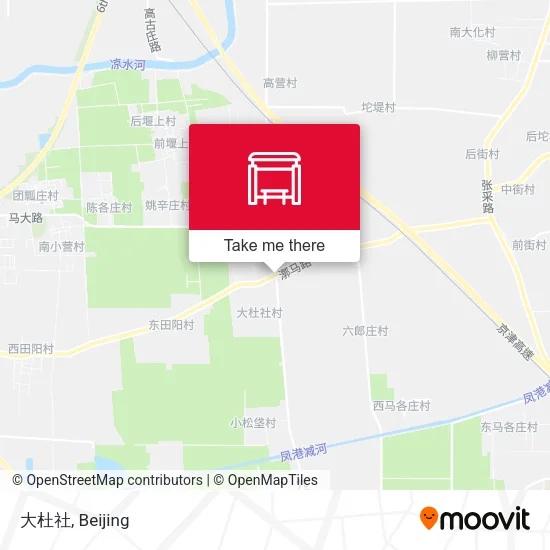 大杜社 map