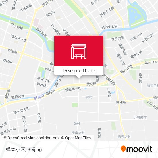 样本小区 map