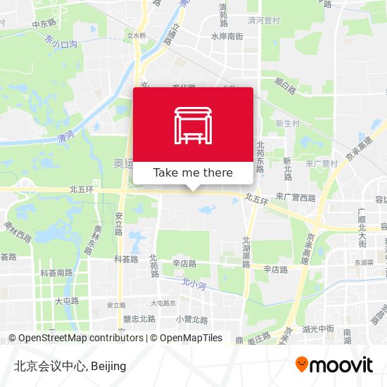北京会议中心 map