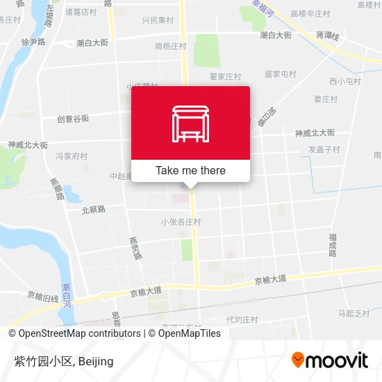 紫竹园小区 map