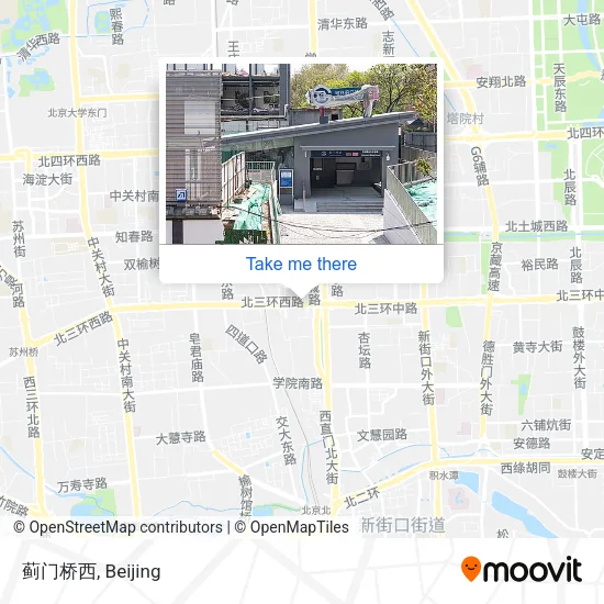蓟门桥西 map