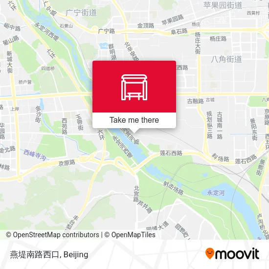 燕堤南路西口 map