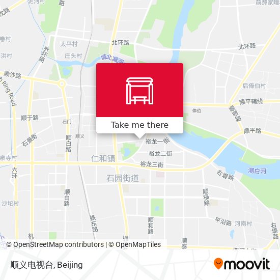 顺义电视台 map