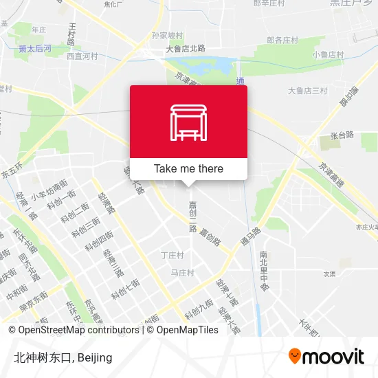 北神树东口 map