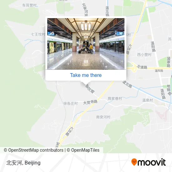 北安河 map