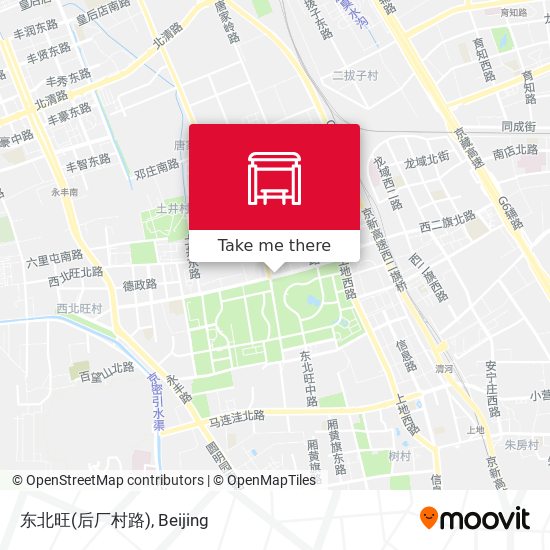 东北旺(后厂村路) map