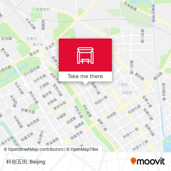 科创五街 map