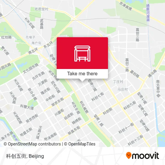 科创五街 map