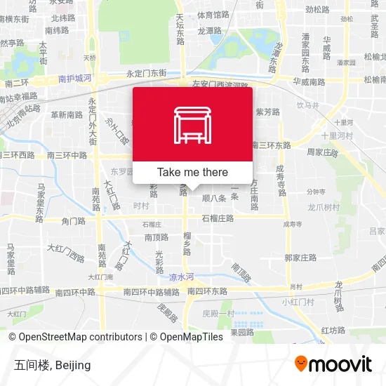 五间楼 map