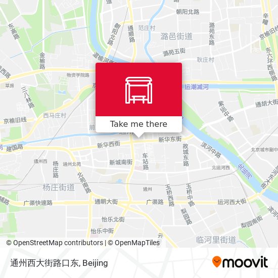 通州西大街路口东 map
