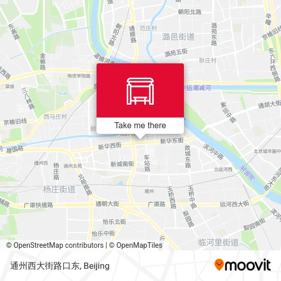 通州西大街路口东 map