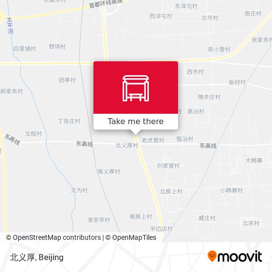 北义厚 map