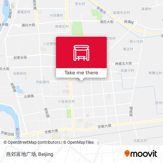 燕郊富地广场 map